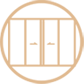 法式复古推拉门